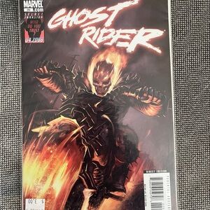 Marvel Ghost Rider Comic with Fiery Design